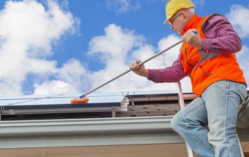 Sharcott soft wash roof cleaning